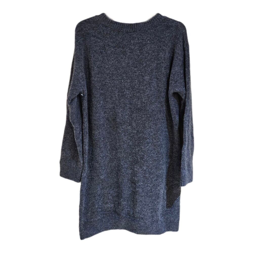 boho grunge slouchy gray sezane knit sweater - Picture 2 of 3